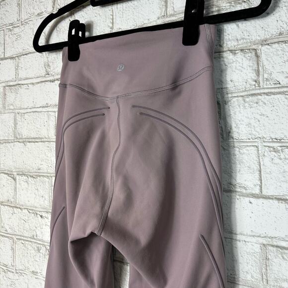 Lululemon Leggings Get in Line Super High Rise Tight 28" Violet Verbana Purple 4 - Picture 10 of 10